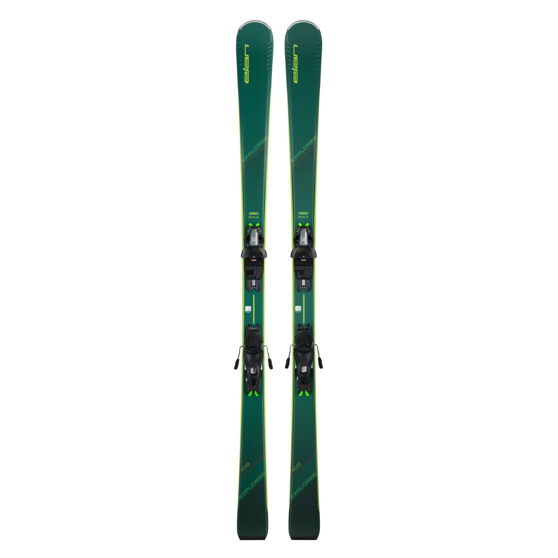 Elan Explore 6 Green LS Skis w/ EL 9 S Bindings
