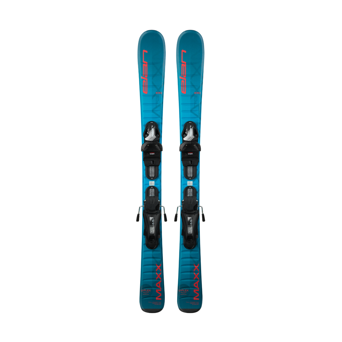 Elan Maxx Blue Jr Skis w/ EL 4.5 GW Bindings