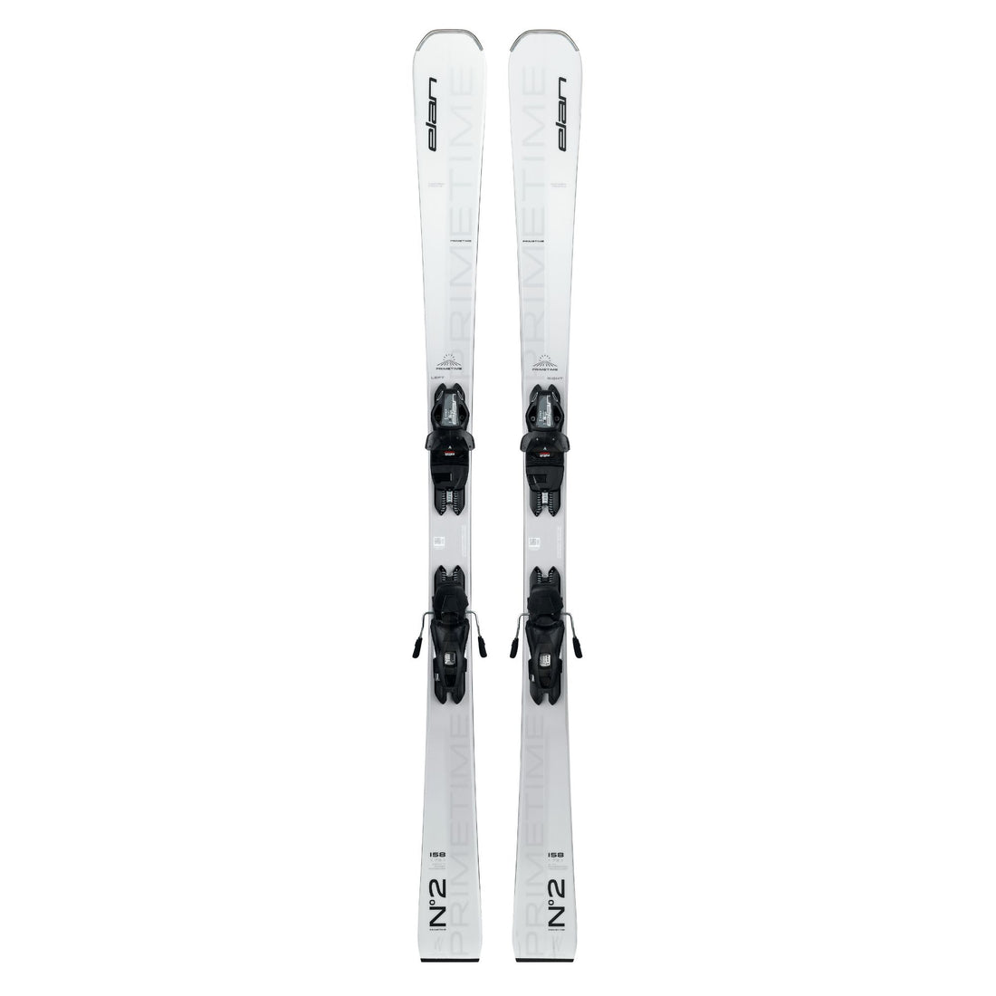 Elan Primetime N°2 White PS Skis w/ EL 9.0 GW Bindings