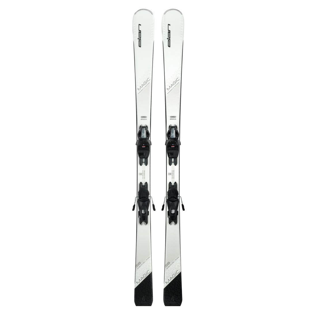 Elan White Magic LS SKis w/ EL 9 S Bindings