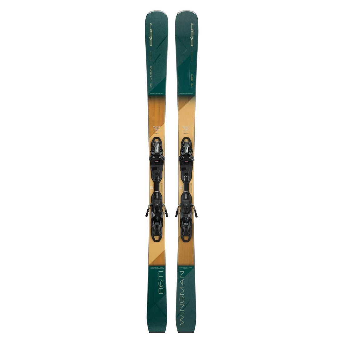Elan Wingman 86 TI FX Skis w/ EMX 11.0 GW Bindings
