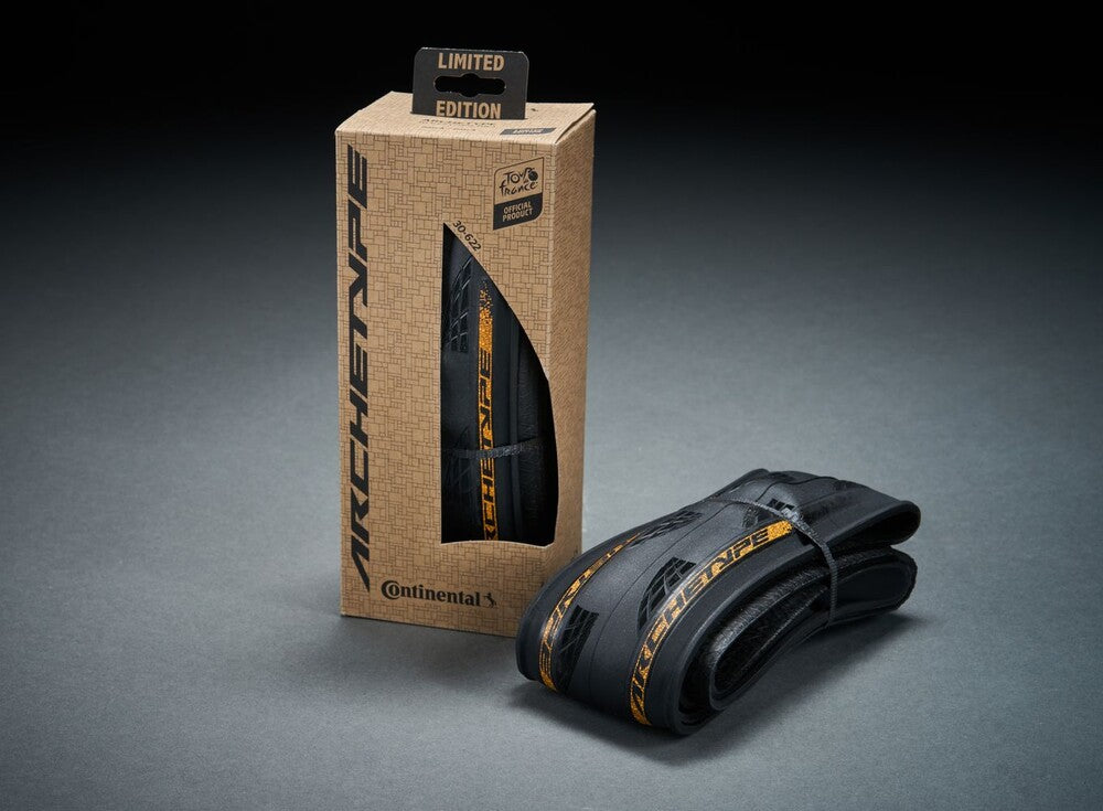 Continental. Archetype LTD Black 700 x 30, Folding Tire, Black Chili