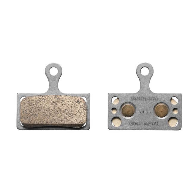 Shimano - Metal Pad W/O FIN, W/SPRING, W/SPLIT PIN, 1 PAIR