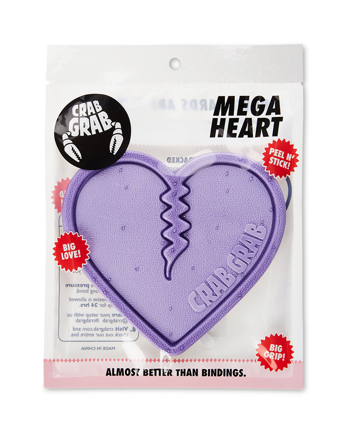Crab Grab Mega Heart Stomp Pad – Balo Sports