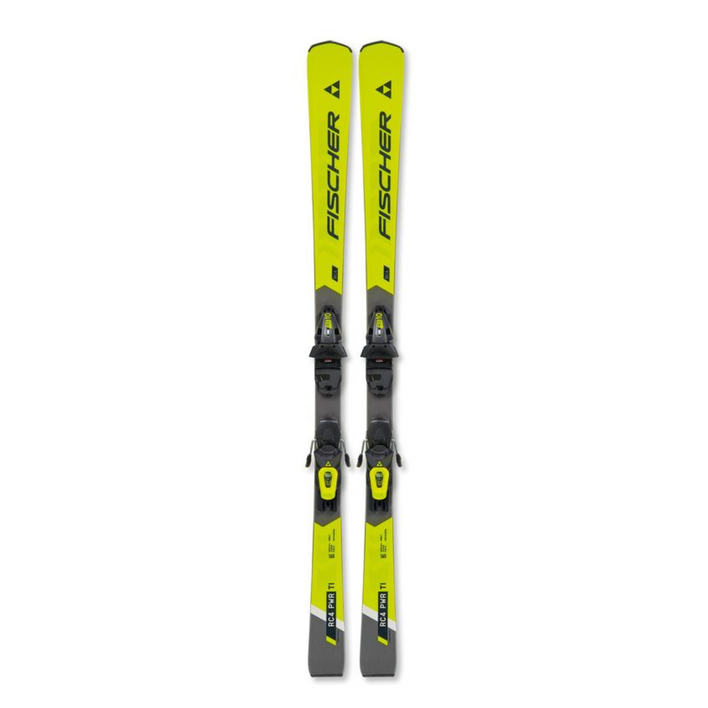 Fischer RC4 Power TI Twin Powerrail Skis w/ RS10 GW Bindings