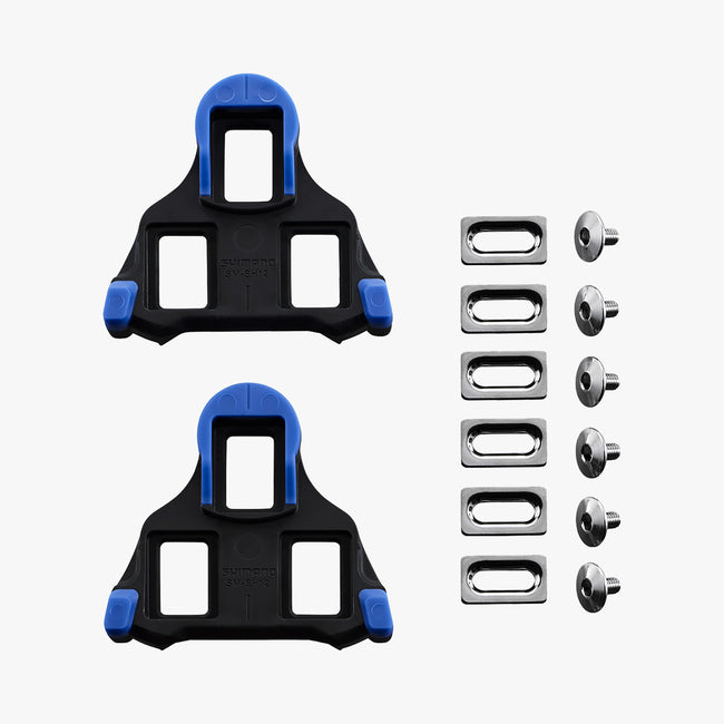 Shimano, SM-SH12 SPD SL Cleat Set, 2 Degree Float (Blue)